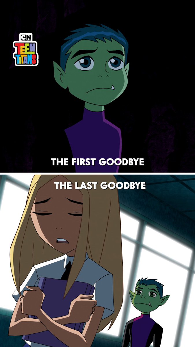 This final goodbye hits hard 💔💛💚 Do you think Terra kept her memories? #TeenTitans #CartoonNetwork #2000sCartoons #Throwback #beastboy #terra #nostalgia