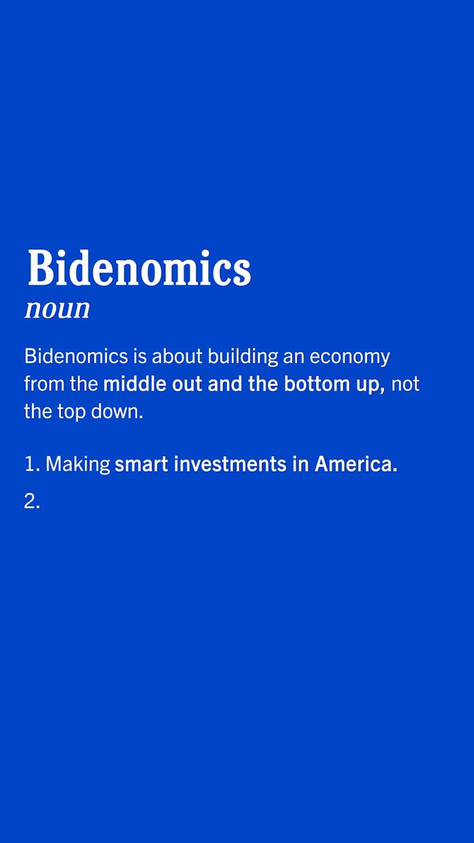 This is Bidenomics.
