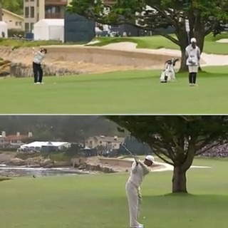 Championship moments at Pebble Beach 🤝