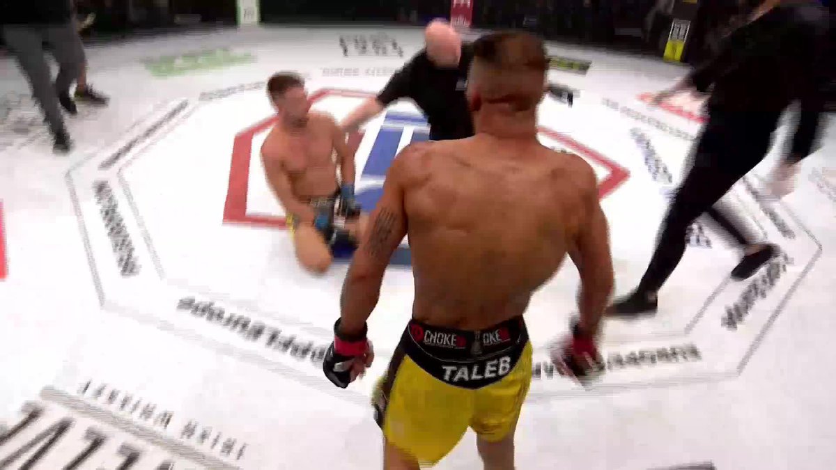 1st ROUND FINISH FOR ALI TALEB!!! He is going to #PFLParis ! #PFLBerlin LIVE NOW Watch in over 50 international markets including the UK on DAZN