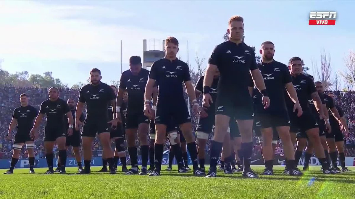 "Haka": Por este momento antes del partido de los All Blacks contra Los Pumas
