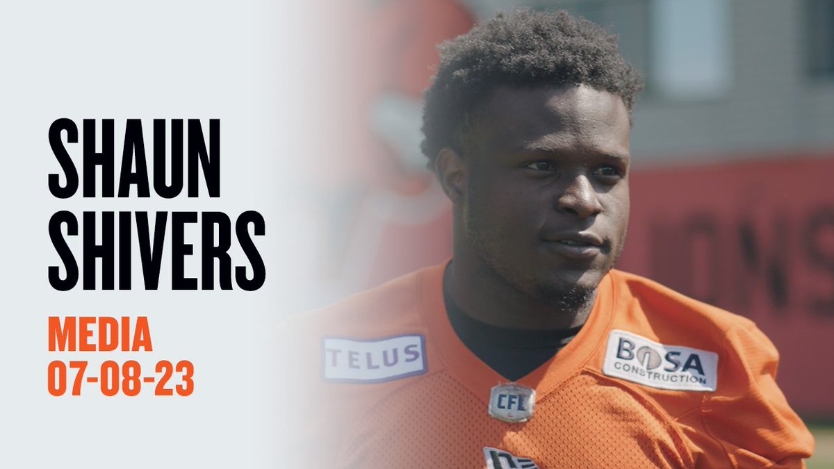 "I think I picked up on the offense very fast. I think I picked up the game very fast too, so I'm just ready to go out and play fast tomorrow." RB Shaun Shivers on how he's adapted to the 🇨🇦 game and his excitement for his first pro career start tomorrow. #BCLions