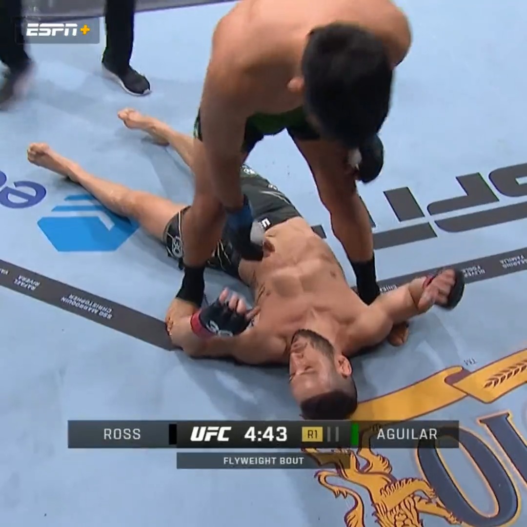 One and DONE by Jesus Aguilar 😮‍💨 #UFC290