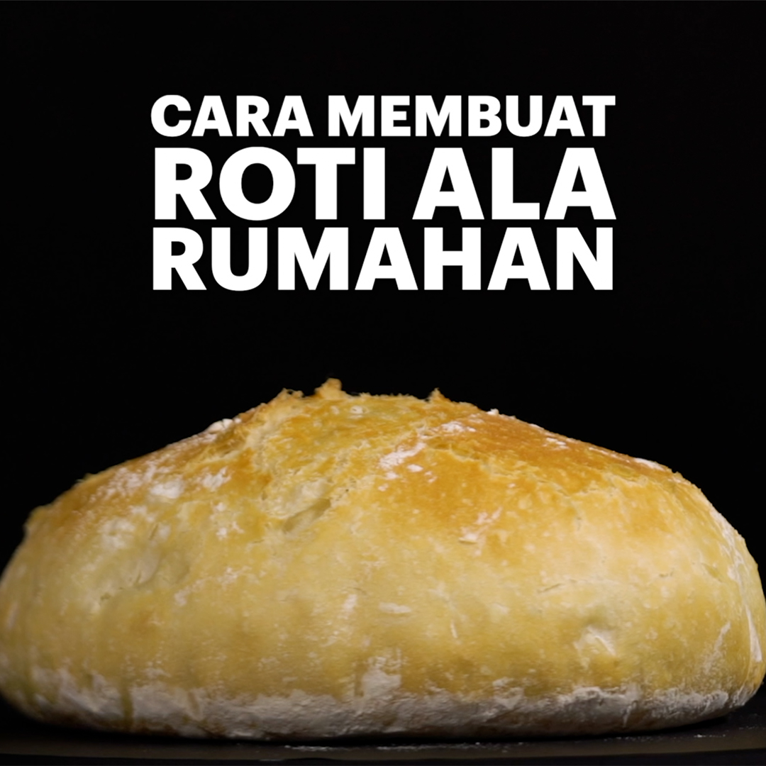 •Cara Membuat Roti Ala Rumahan• Air, garam, ragi, dan tepung. Kamu cuma butuh 4 bahan ini untuk membuat roti di rumah. Yuk, tonton video ini untuk penjelasan lengkapnya. (part1)