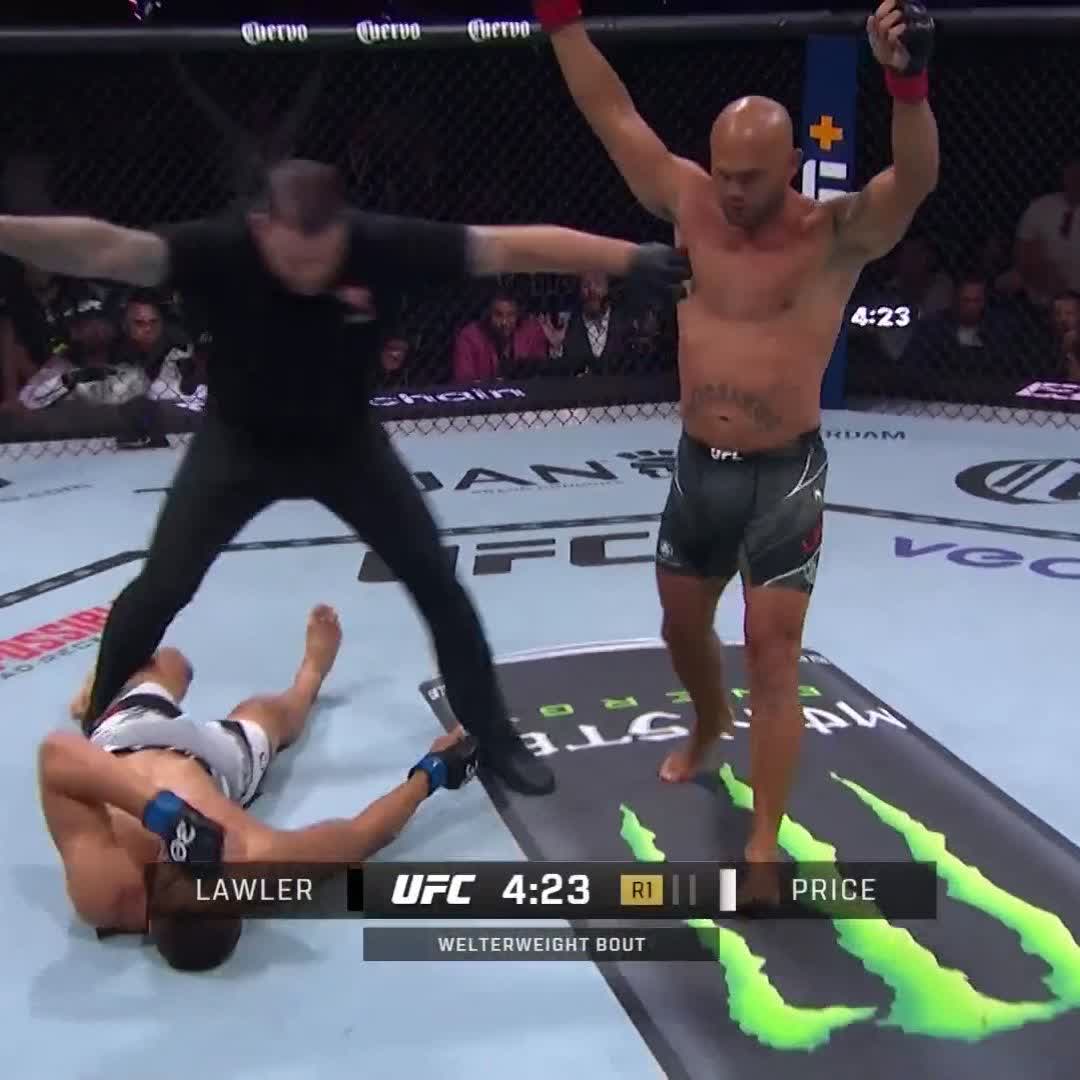 A FAIRYTALE ENDING FOR ROBBIE LAWLER robbie lawler with a knockout victory in his final fight! #UFC290