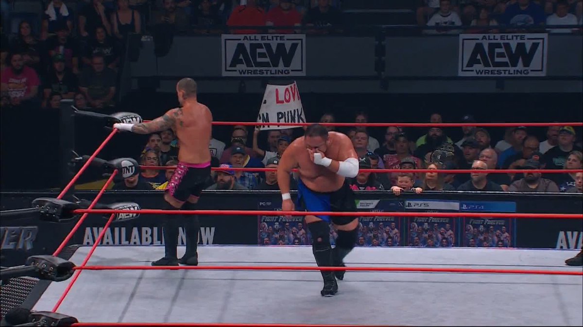 Vintage Samoa Joe! Watch #AEWCollision LIVE on TNT! player/coach | Samoa Joe