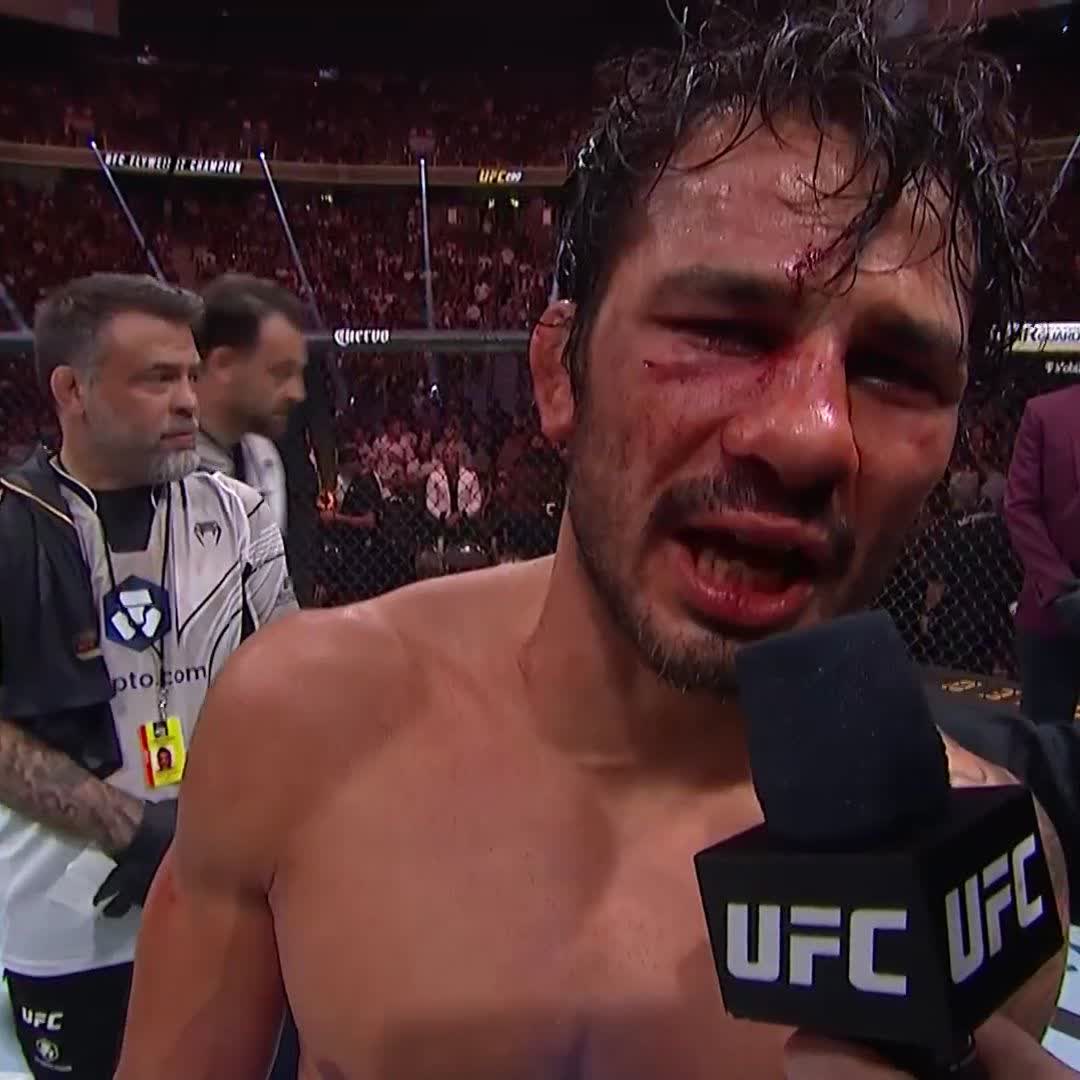 A lifetime of work finally pays off for @PantojamMA 🥹 #UFC290
