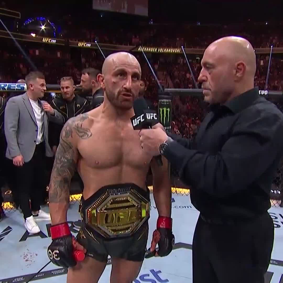 Volk is headed back to the gym next week, the grind doesn't stop #UFC290