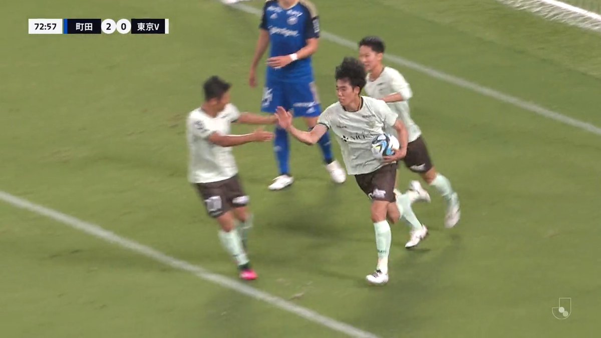 🎦 ゴール動画 🏆 明治安田生命Ｊ２リーグ 第25節 🆚 町田vs東京Ｖ 🔢 2-1 ⌚️ 73分 ⚽️ 染野 唯月（東京Ｖ) #Ｊリーグ #町田東京Ｖ
