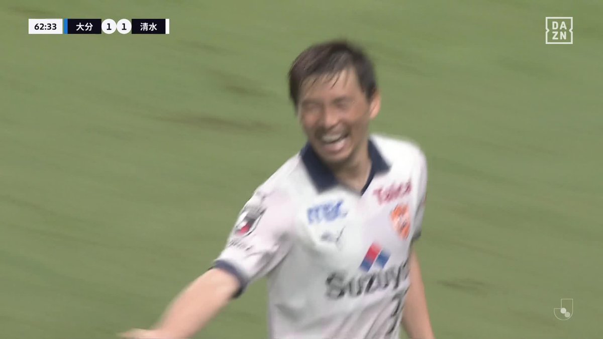 ／ この男にスペースを与えてはいけない ＼ 乾貴士が躍動‼️ 勝利に導く今日2点目はファインゴール エリア外から右足を振り抜いた🔥 🏆明治安田生命J2リーグ第25節 🆚大分×清水 📺 #DAZN LIVE配信