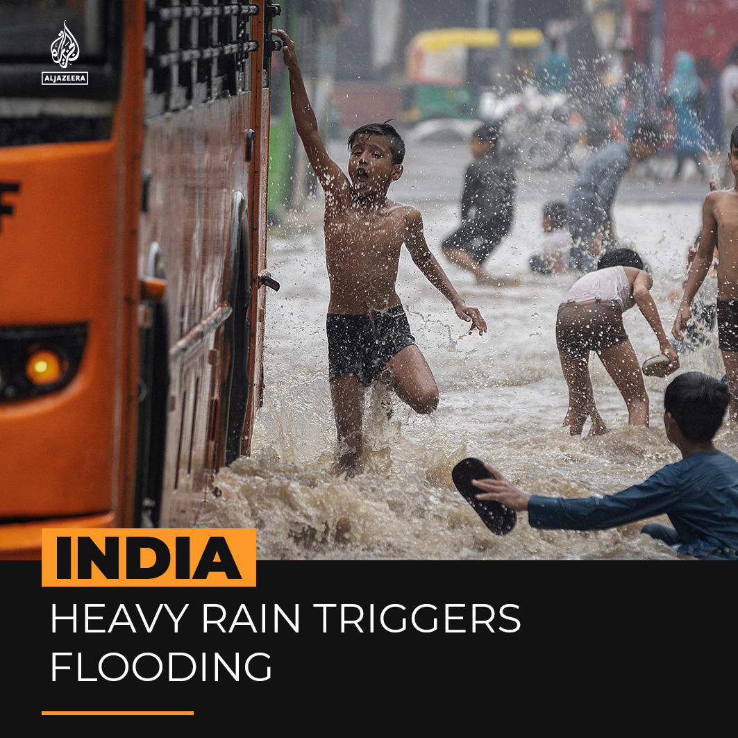 Heavy rainfall has caused deadly flooding across India, with Delhi experiencing a record-breaking downpour 👇 🔗:
