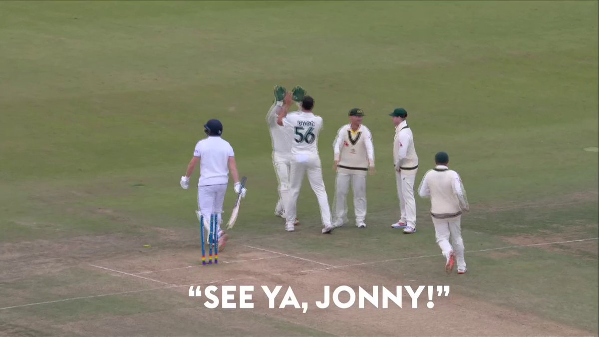 Sound on 🔊 "See ya Jonny!" 💬 Australia get their revenge on Jonny Bairstow 🦘