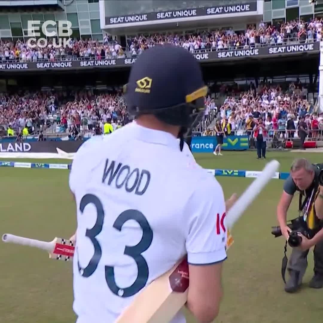 โค๏ธ The match-winning moment... Chris Woakes, what a man ๐ #EnglandCricket | #Ashes