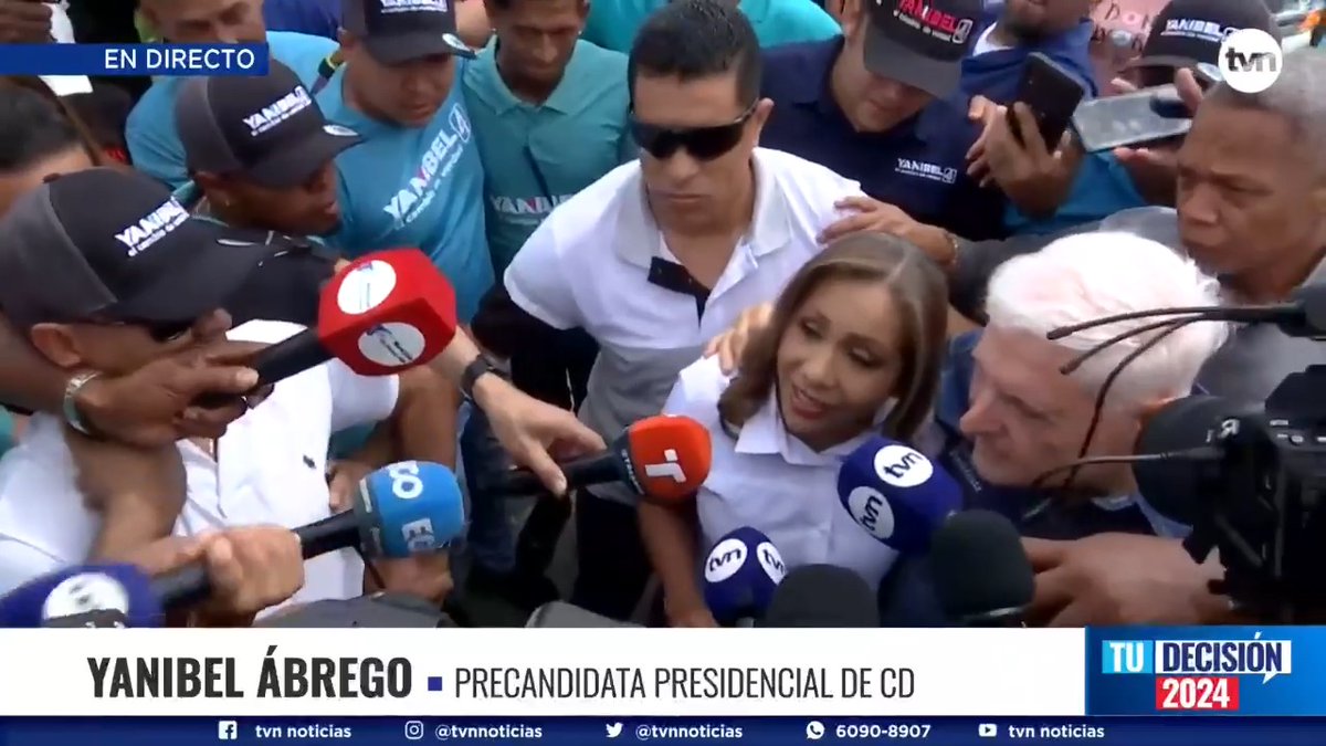 “Mi única alianza es con Ricardo Martinelli, mi alianza es con Realizando Metas. Vamos a ganar y lo haremos de manera contundente. Hemos recorrido el país y me considero una militante de las bases”, Yanibel Ábrego. #TuDecision2024