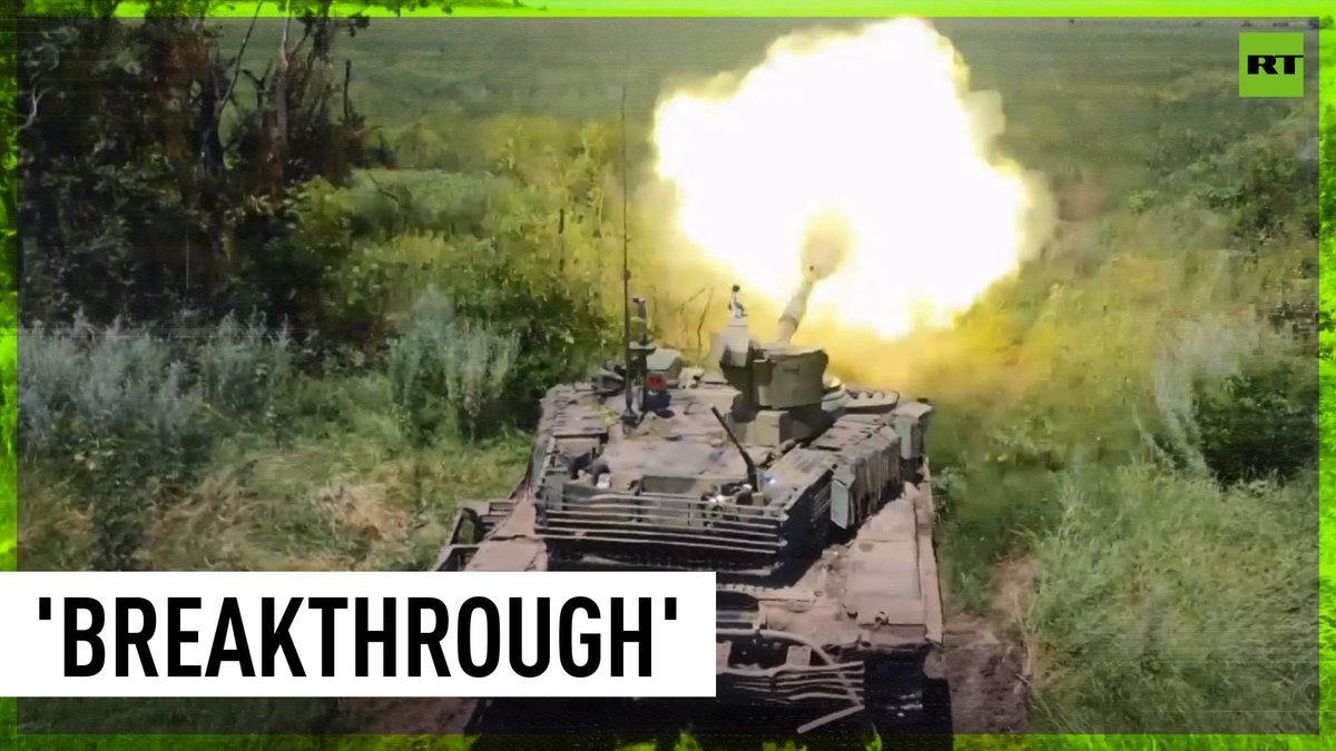Russian T-90M Proryv ('Breakthrough') tank crews have destroyed Ukrainian strongholds on the Soledar-Artyomovsk (aka Bakhmut) front