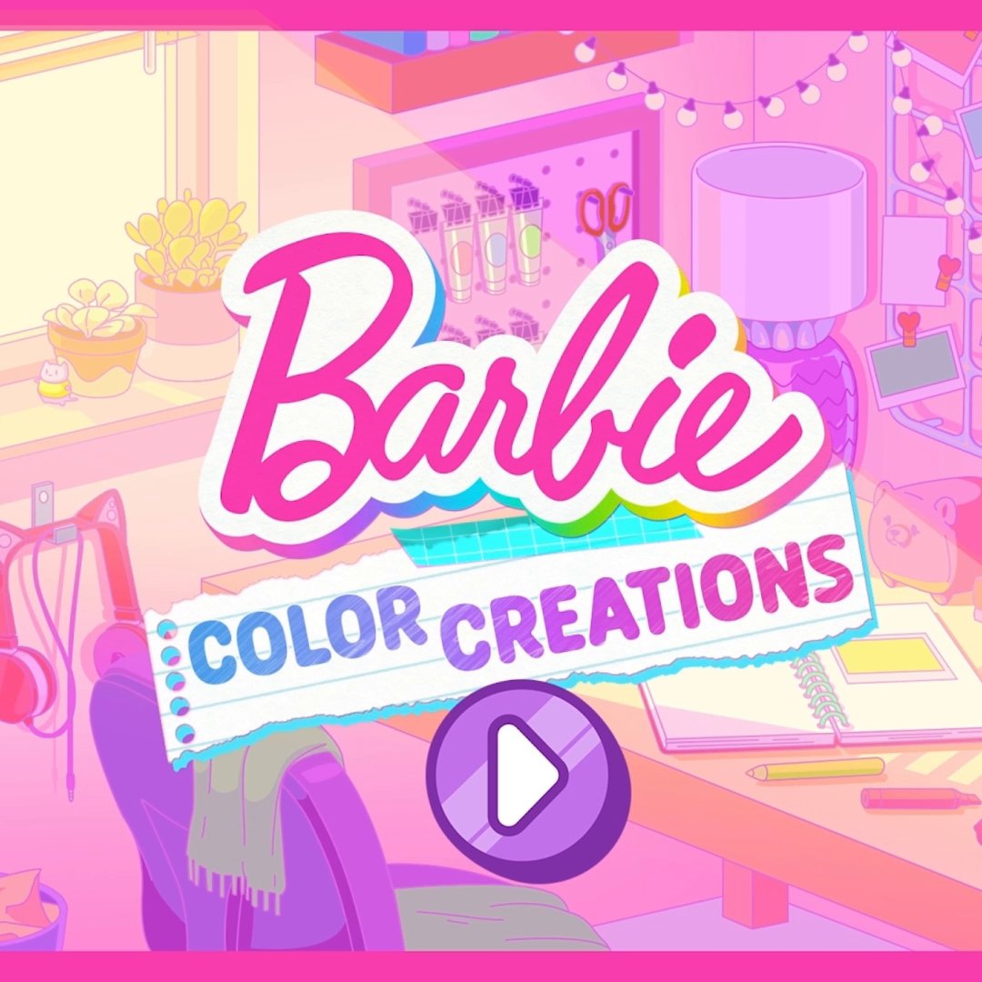 This Barbie is an artist—and so are you! 🎨 With Barbie Color Creations, kids (or you, TBH) can bring Barbie and Friends to life, just as you envision them. 📲: