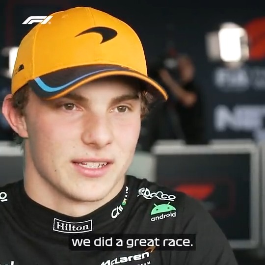 So, so proud of you Oscar Piastri. Disappointed with P4, as a rookie, says a lot! 🧡 #BritishGP 🇬🇧
