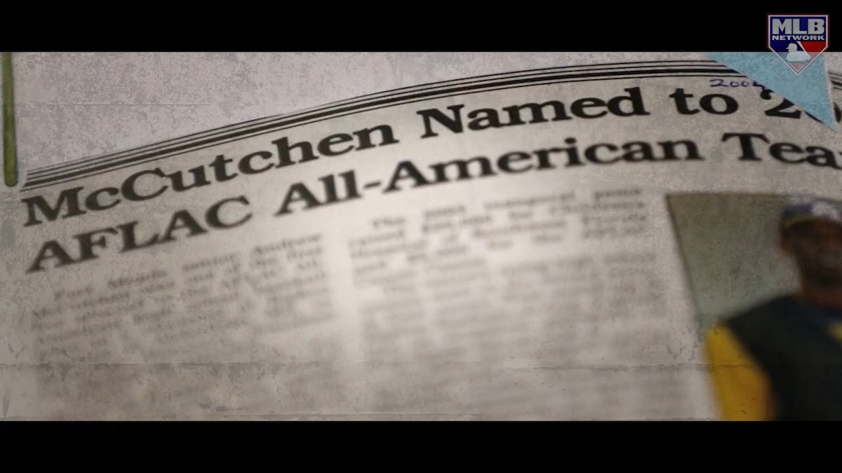 โGetting drafted, making it to The Show, being a part of historyโฆ it all started with belief.โ Andrew McCutchen welcomes you to the 2023 #MLBDraft.