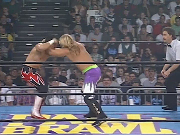 Eddie Guerrero vs Chris Jericho at Fall Brawl '97