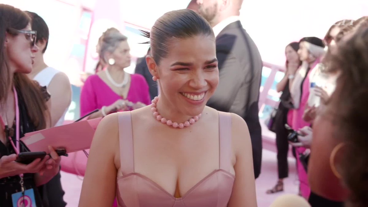 America Ferrera talks about what #Barbie means to her.