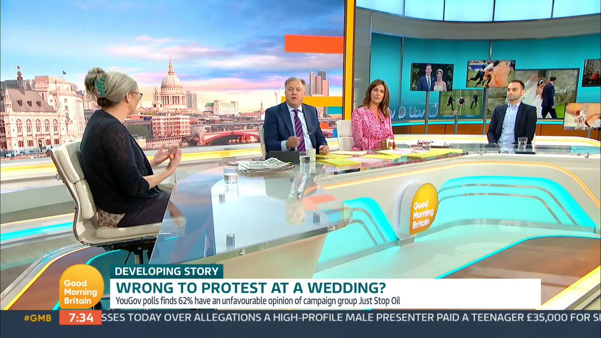 'When you block the M25, do you advance your cause or set it back?' Ed Balls questions Tracey Mallaghan from Insulate Britain about climate protests, and whether a protestor throwing confetti at George Osborne's wedding was a step to far. Tracey and Konstantin Kisin debate🗣️