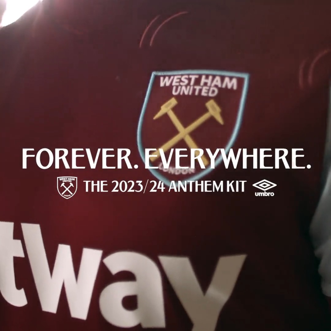 Forever. Everywhere. Introducing our 2023/24 Anthem kit. 🫧