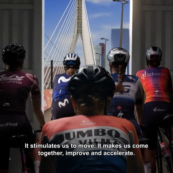 The Grand Départ of the Tour de France Femmes avec Zwift will start in 2024 in the Netherlands, in Rotterdam! 💚 We are looking forward to a big cycling party in the city.🚲🎉 #TDFF2024 #WatchTheFemmes