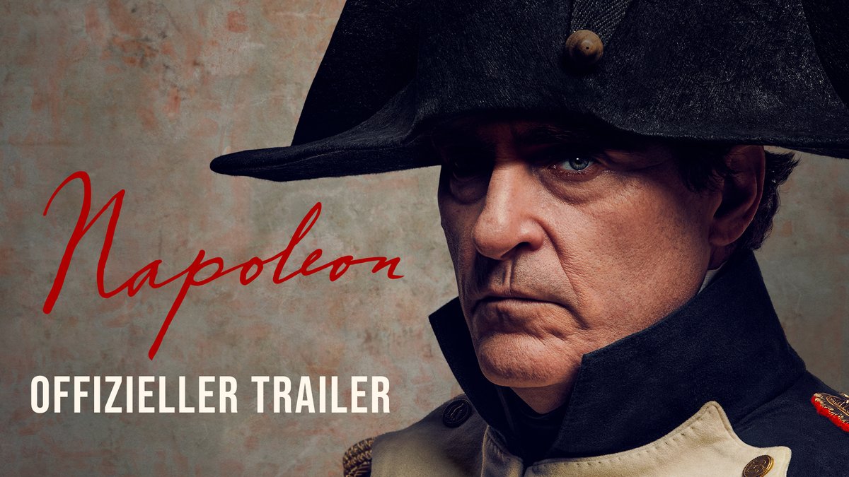 Er kam aus dem nichts. Er eroberte alles. Vom gefeierten Regisseur Ridley Scott: NAPOLEON - Ab 23.11. NUR im Kino. Jetzt Trailer anschauen: #NapoleonFilm
