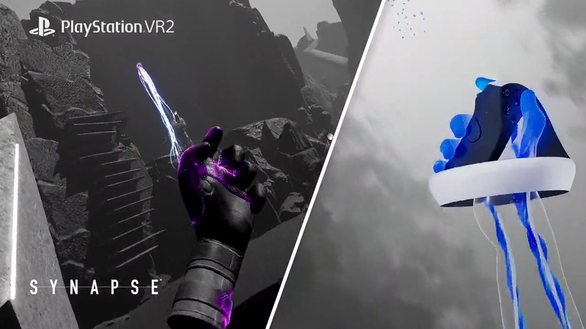 Feel the chaos and crackling energy of Synapse with #PSVR2 features like 3D Audio, eye tracking, and 4K HDR: