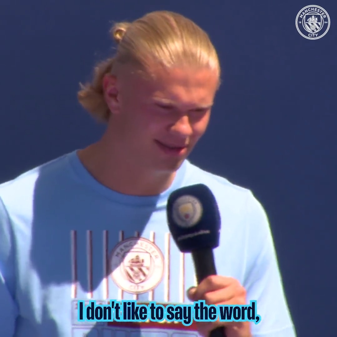A year ago today, Erling Haaland said this! 👀