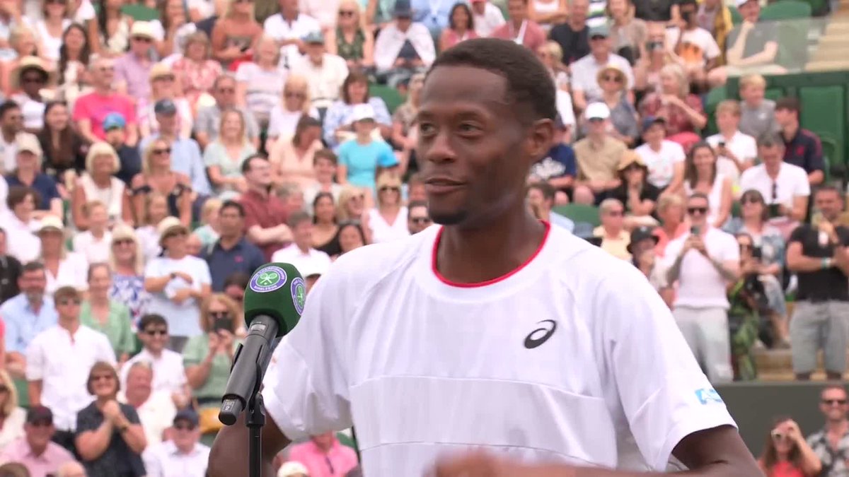 "I feel like I'm living a dream right now" You better believe it Christopher Eubanks, you're in the #Wimbledon QF