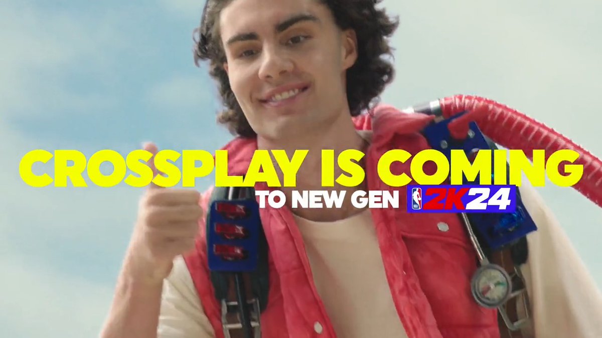 In case you didn’t hear… 🗣️ Crossplay is coming to New Gen #NBA2K24 Pre-order today #SeeYouOnTheCourt