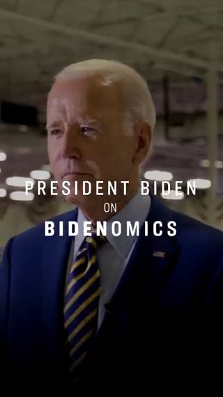 Bidenomics is just another way of saying "restoring the American Dream."