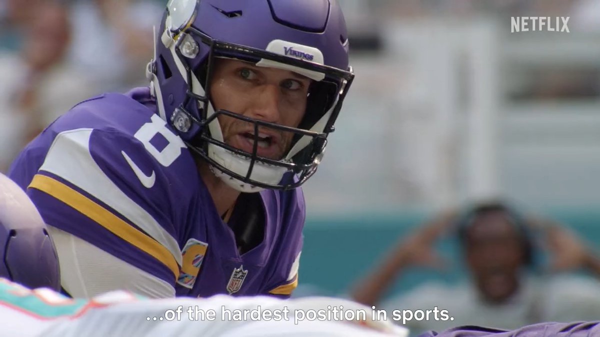 It's almost time for kick off! Watch the first four minutes of Quarterback, our new docuseries following Marcus Mariota, Kirk Cousins, Patrick Mahomes. Premieres this Wednesday.