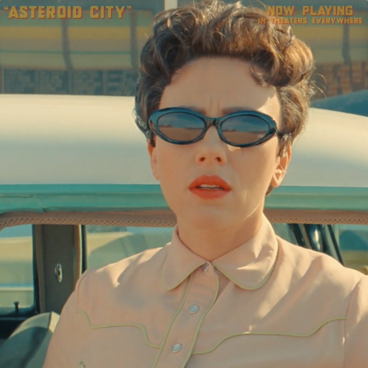 Midge Campbell, film actress (and gifted comedienne). #AsteroidCity is now playing only in theaters.