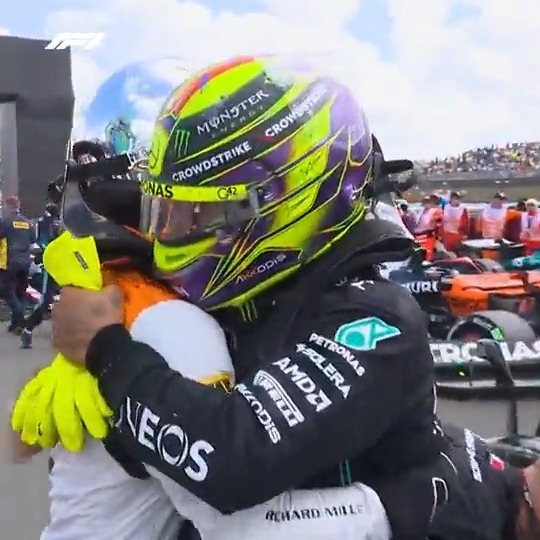 Lando 🤜🤛 Max, George, Lewis, Valtteri #BritishGP McLaren Mastercard Formula 1 Team