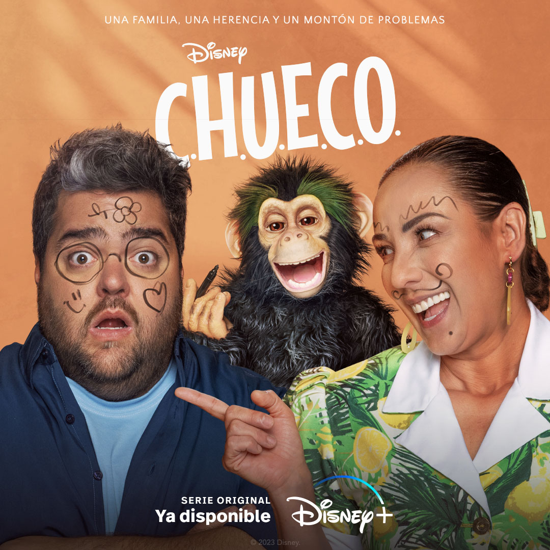 Cuando él llegó, el caos se hizo más divertido. #CHUECO, ya disponible en #DisneyPlus.