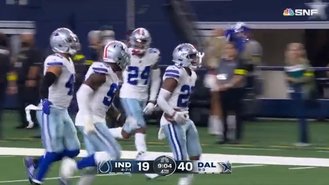 5 interceptions as a 5th round rookie. NQ CB CB Daron Bland is a name to watch in 2023. 👀