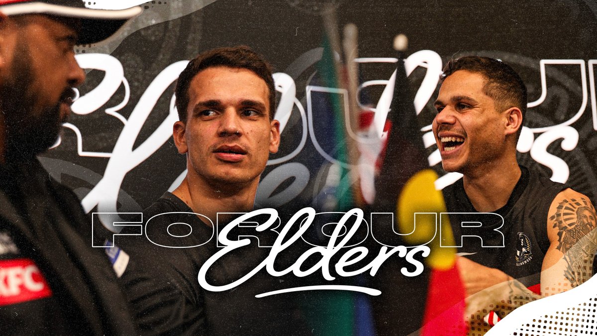 Leon Davis, Ash Johnson, Nathan Krueger and Bobby Hill reflect on the significance and impact of their Elders during NAIDOC Week last week 🖤💛❤️