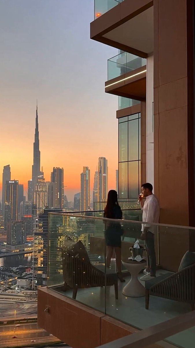 Experience Dubai's beauty from new heights at the SLS Dubai Hotel & Residences 🌇✨ Tag the friend you want by your side for this epic view 😍 #VisitDubai