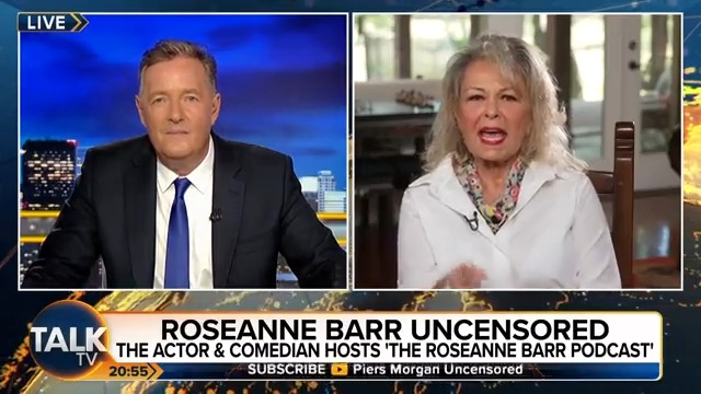 "Keep your penis in your pants!" Roseanne Barr gives Piers Morgan her 'advice' for today's women. Roseanne Barr | Piers Morgan | #PMU