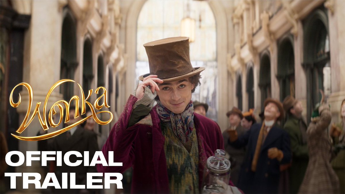 The first trailer for ‘WONKA’ has been released. In theaters on December 15.