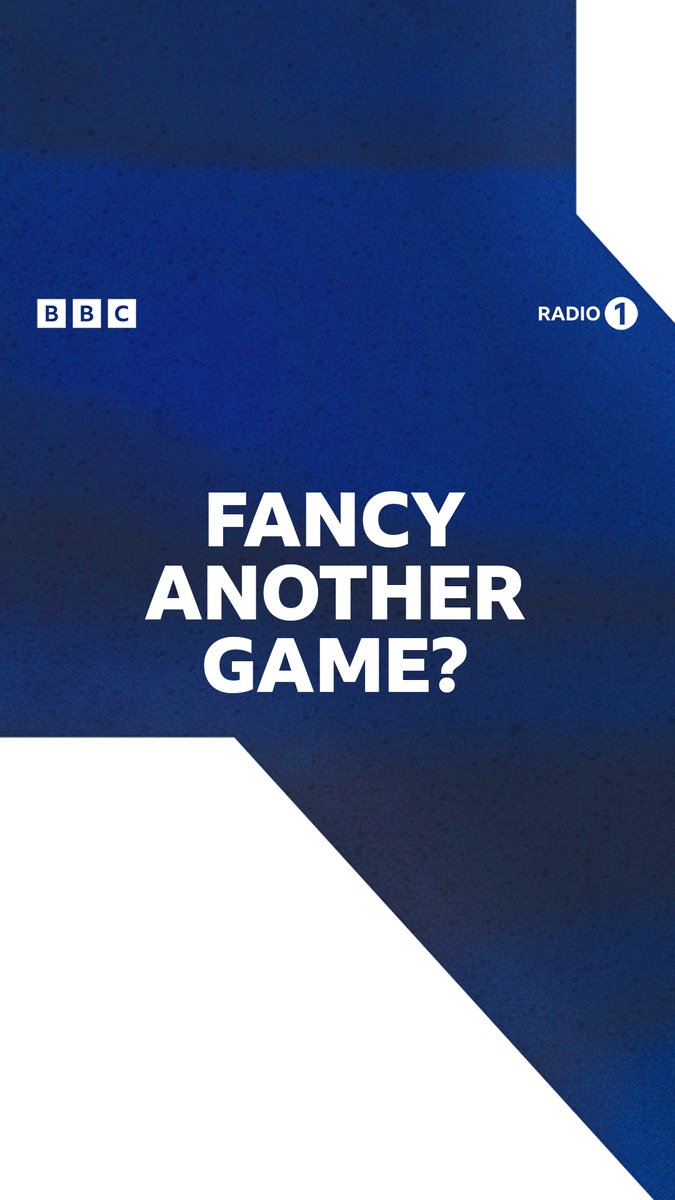 ready for another game? 👀 listen to radio 1 from 8am on monday to find out more…