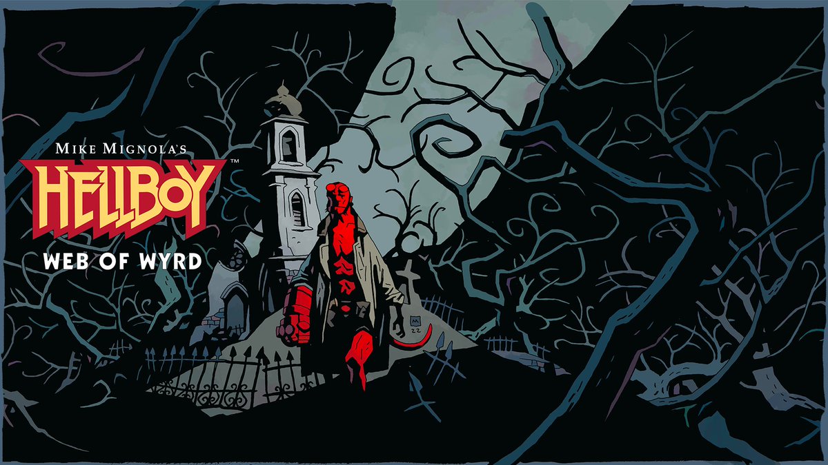 It's like the comic came to life 👀 Mike Mignola's Hellboy: Web of Wyrd is on the way