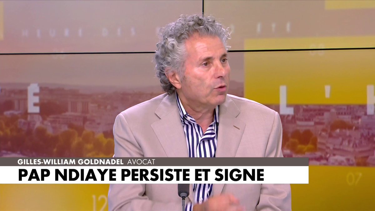 Gilles-William Goldnadel sur Pap Ndiaye : «Sa réponse est d'une rare platitude, on a toujours le droit de dire des bêtises» #HDPros2