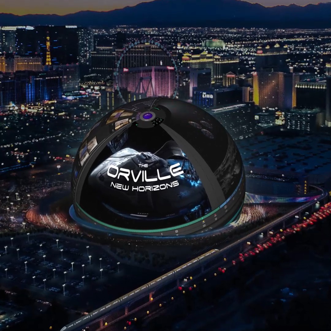 ✨ BIG series need BIG editing setups... The Orville: New Horizons Avid Media Composer timeline on MSG Sphere in Las Vegas! 🌌 Tom Costantino Seth MacFarlane #timelinetuesday #timeline #postchat #editing #thesphere #lasvegas #postproduction #mediacomposer #avid