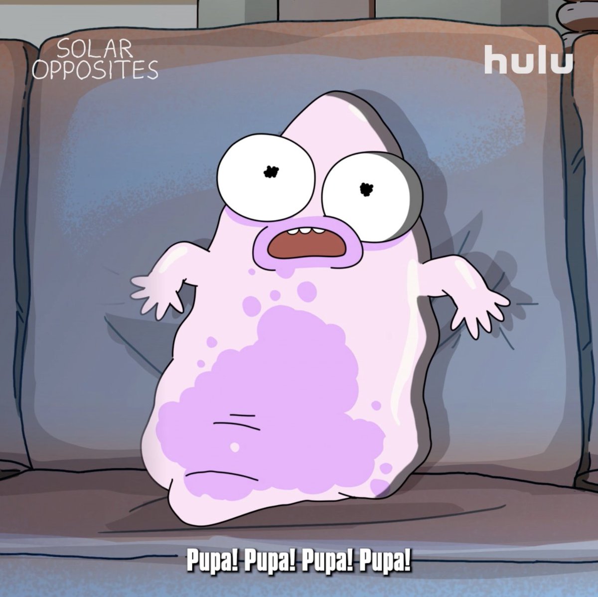 For the Pupa! Watch #SolarOpposites in time for the new season, premiering on Hulu August 14.
