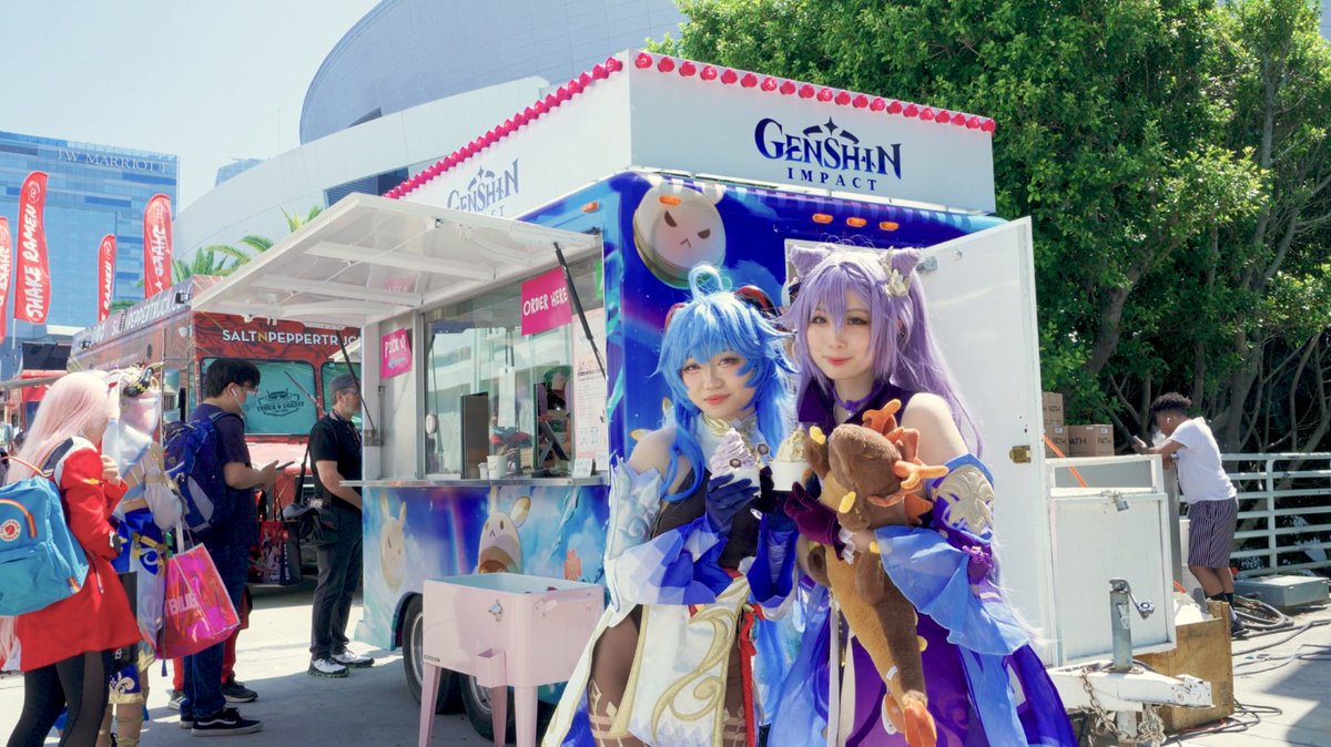 It was a pleasure meeting everyone at the Anime Expo 2023 Genshin Impact event! Let's recap all the joyous moments we shared over the past few days~ #GenshinImpact #PaimonsFoodFest #SummerWithGenshin