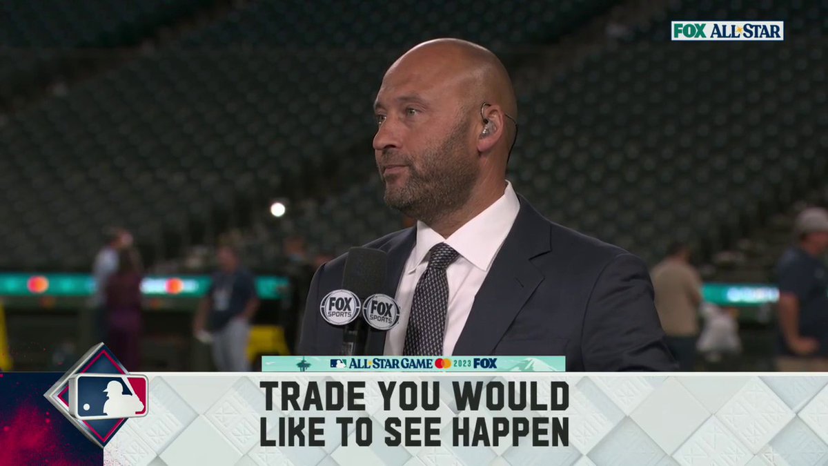 "If [the Padres] don't have a good next couple of weeks, I wouldn't mind seeing the Yankees go out and get Juan Soto." - Derek Jeter 👀