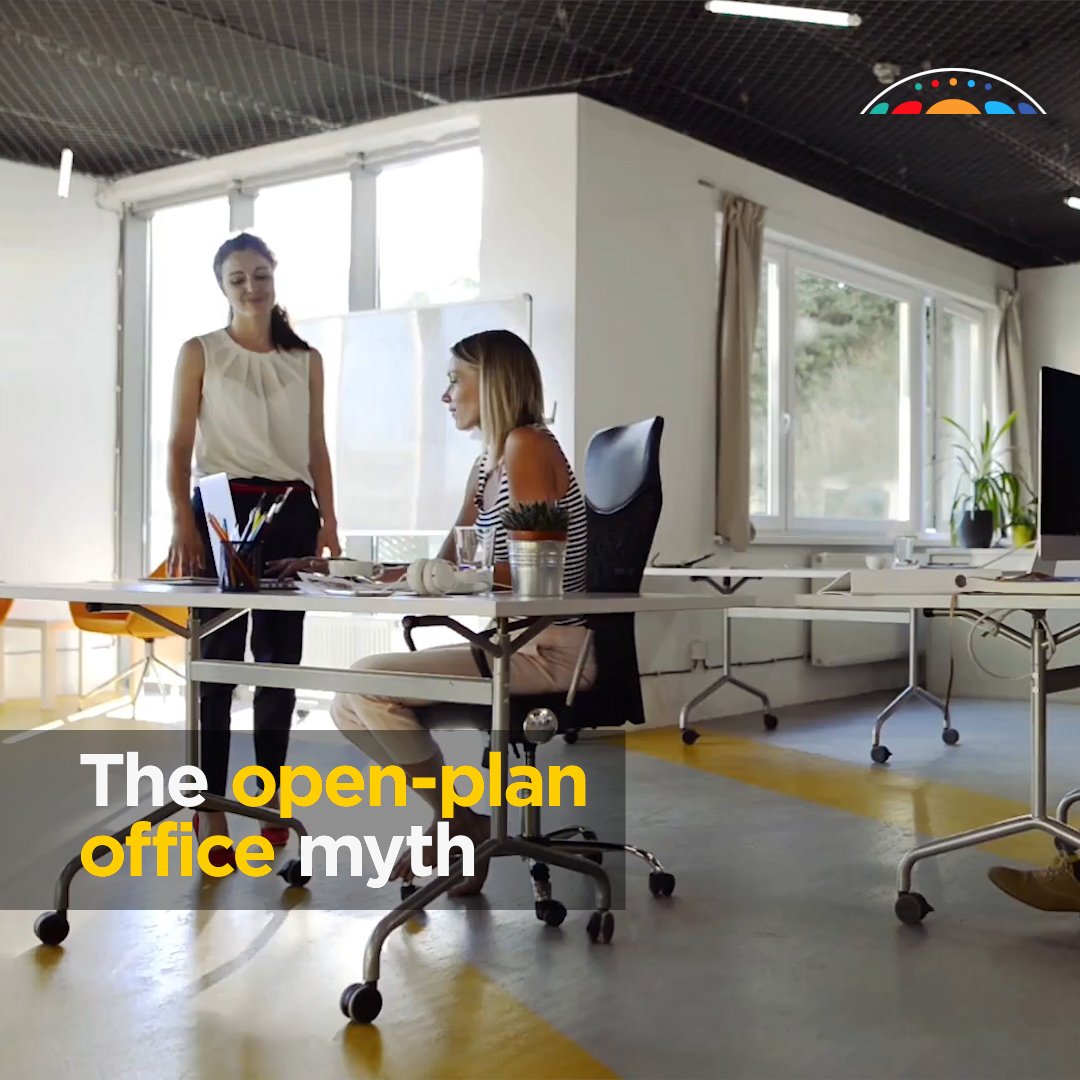 Does science think open-plan offices help you collaborate more? The results might distract you. 🏢 ✍️💼